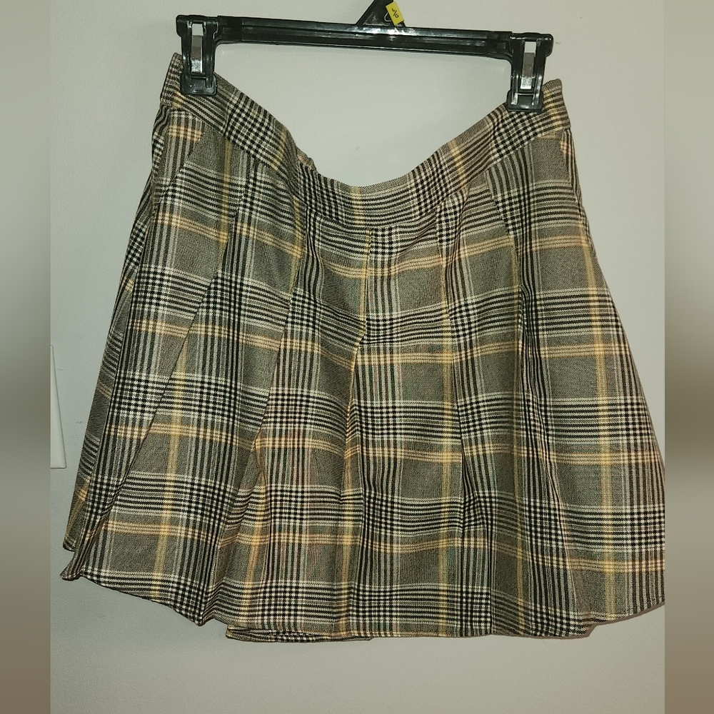 Plaid Skirt